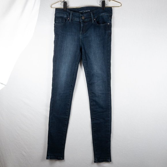 Mott & Bow Denim - Mott & Bow Mid-Rise Skinny W24 L30 Dark Blue Navy Jeans